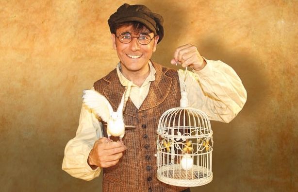 Enric Magoo es converteix amb un rodamón. FOTO: Cedida