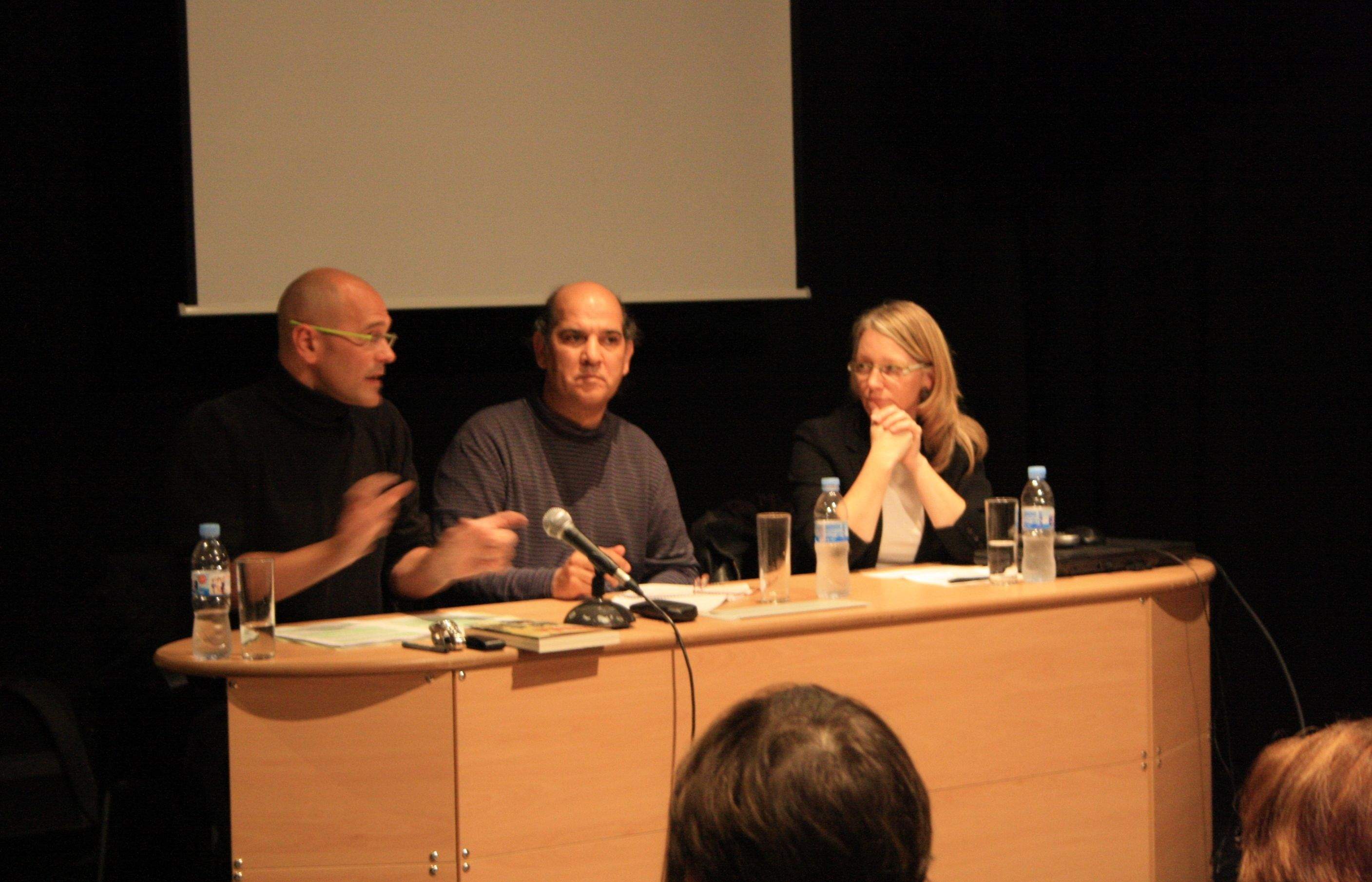 Raül Romeva a la xerrada d'ICV a Sant Cugat. FOTO: Cedida