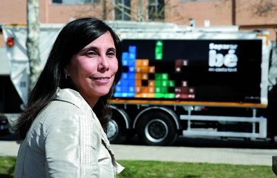 Si la gent recollís bé, el contenidor gris hauria destar buit. FOTO: A. Ribera