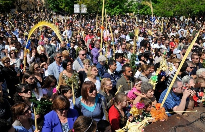 La benedicció en català tindrà lloc a la Plaça d'Octavià. FOTO: Eduard Alsina