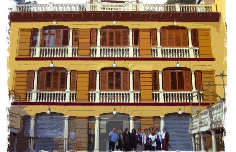 Il·lustració: Àlex Burgos, alumne de l'Escola dArt i Disseny de Sant Cugat