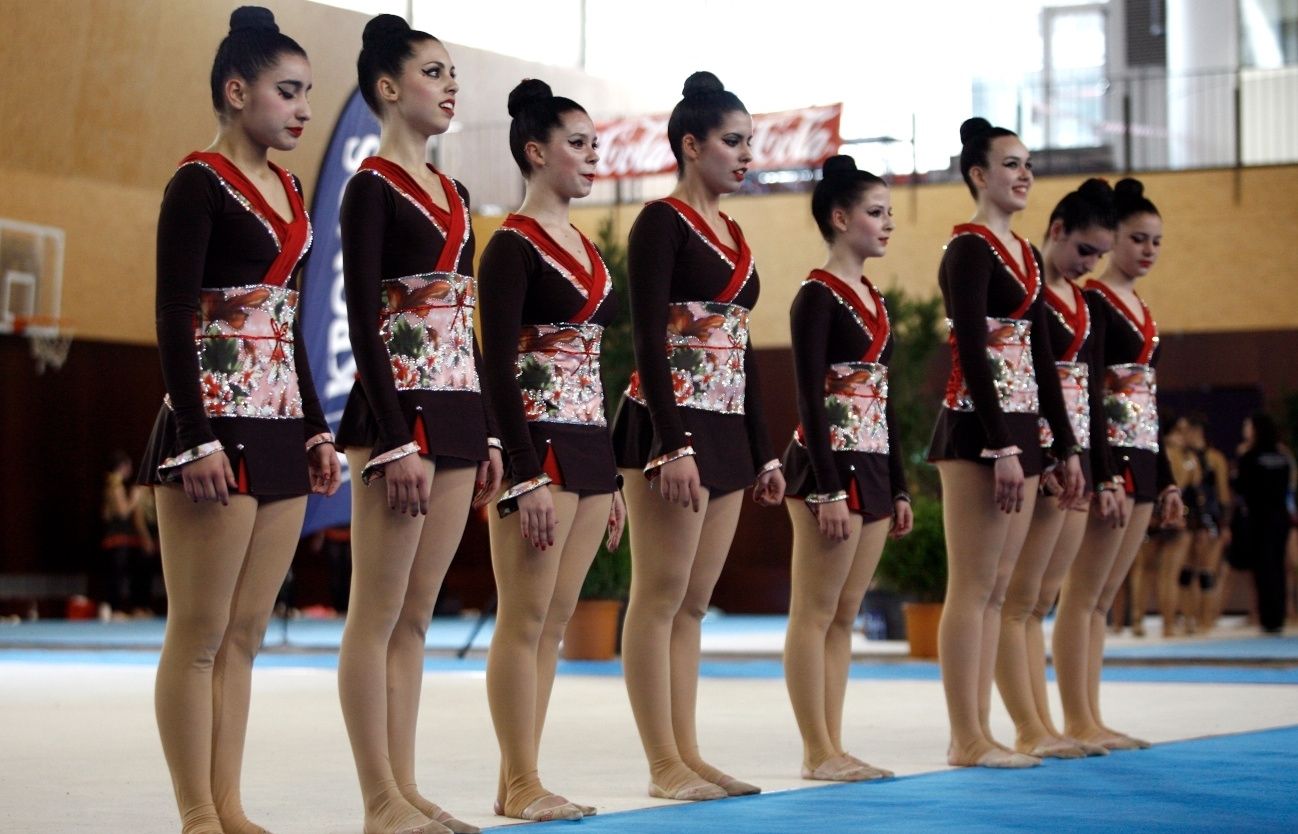 Les geishas van ser segones a la categoria sènior. FOTO: E. Naval