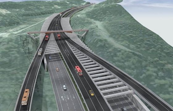 El carril bus-VAO. FOTO: Cedida