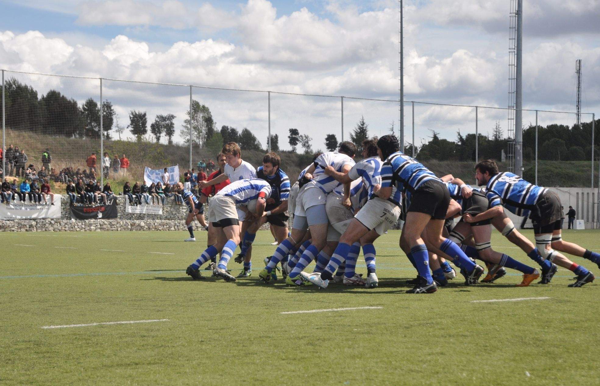Quatre anys després el CR Sant Cugat s'ha tornat a veure les cares amb el Belenos RC. FOTO: Pere Fernández
