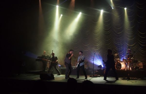 Amb tota la banda, va sorprendre per la seva força. FOTO: C.Caballé
