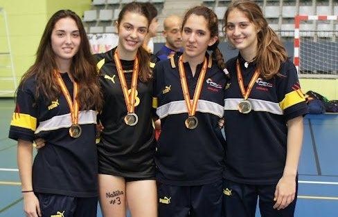 El CV Sant Cugat, àmpliament representat al Campionat d'Espanya. FOTO: Cedida