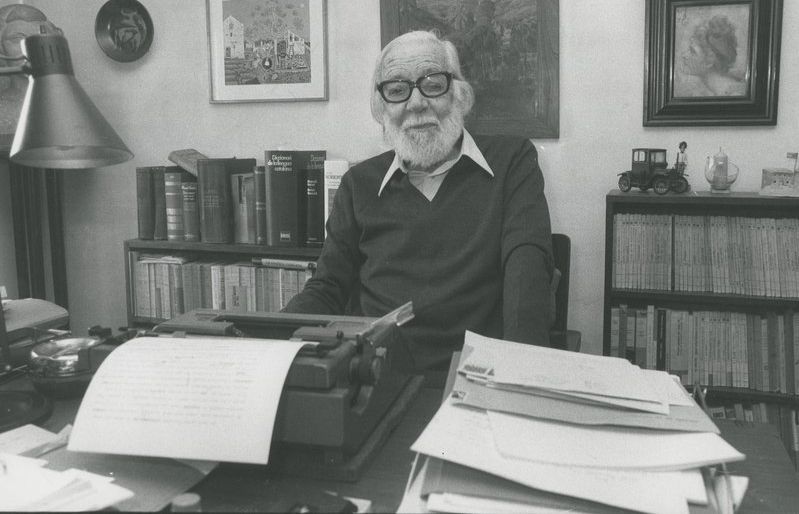 Joan Oliver és tot un referent a la literatura catalana. FOTO: Cedida