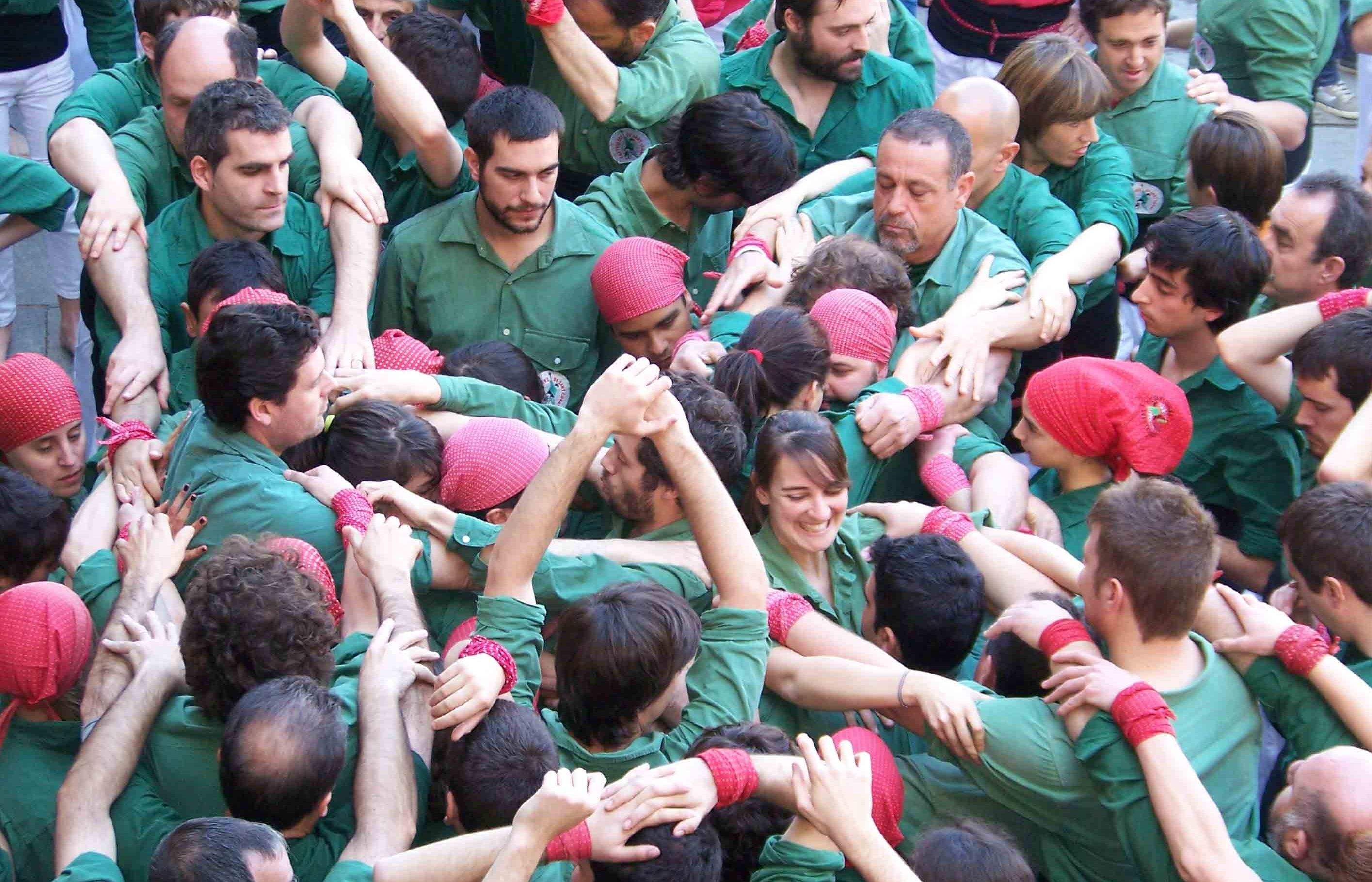 Pinya de Vic 2012. FOTO: Rosa Gadea