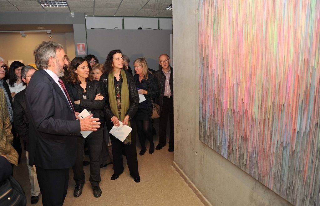Una de les obres d'una edició anterior de la Biennal d'Art Contemporani. FOTO: Localpres