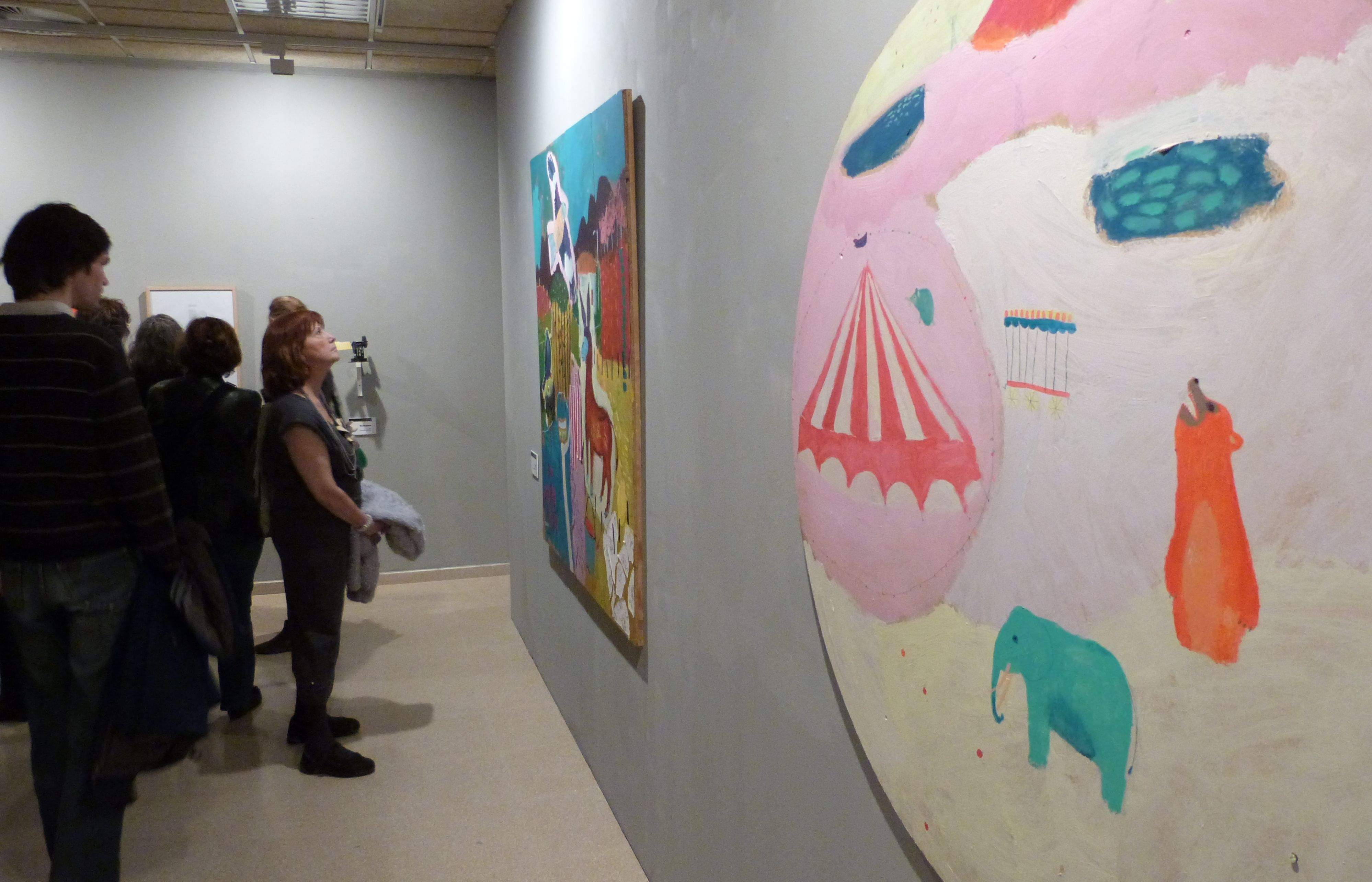 La Casa Aymat acull la Biennal d'Art Contemporani. FOTO: Bernat Bella