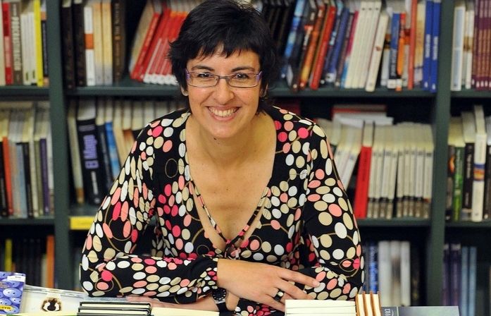 Anna Garcia Garay és la guanyadora de l'11è Premi de poesia Sant Cugat a la Memòria de Gabriel Ferrater. FOTO: Cedida