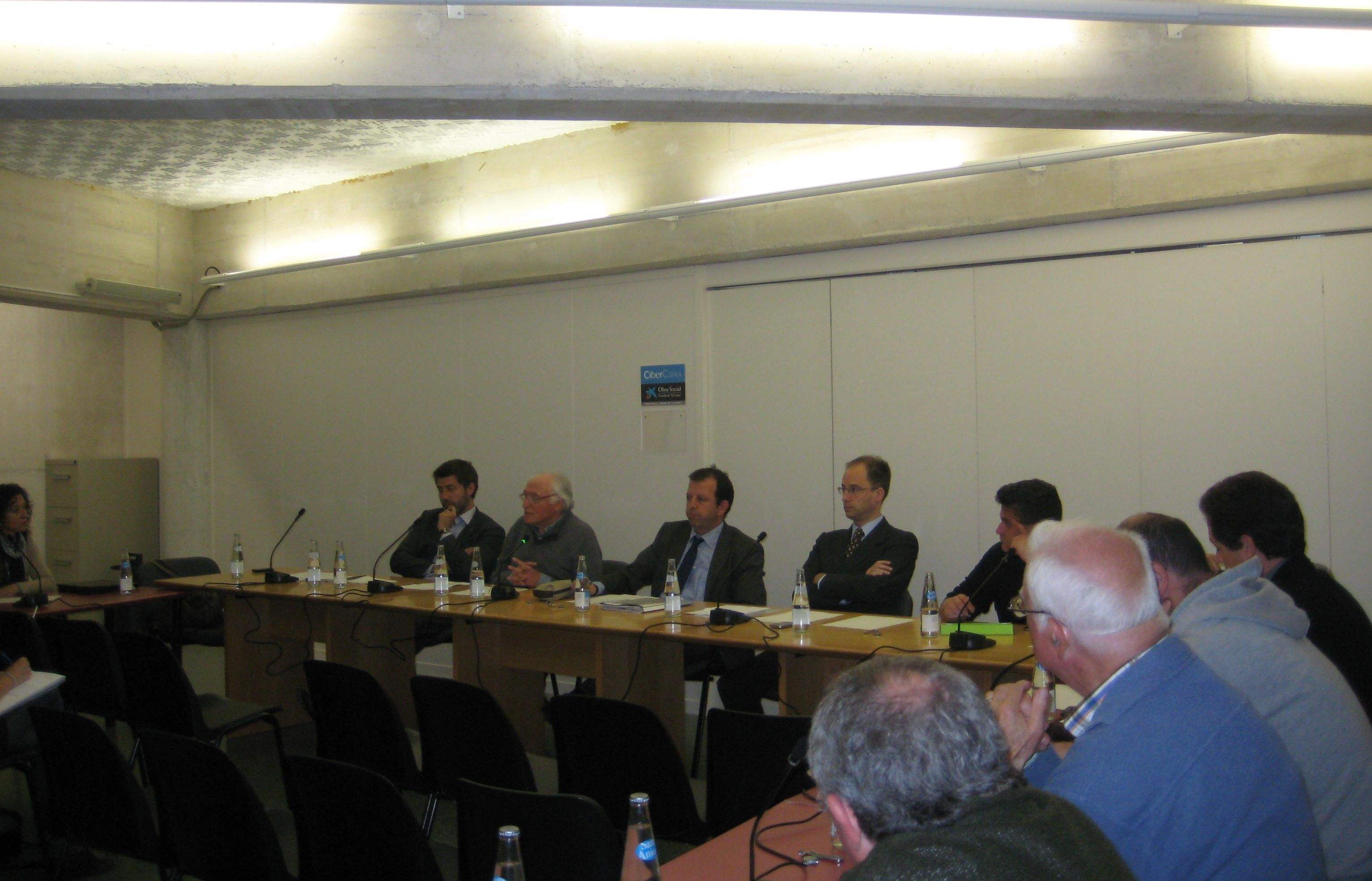 L'acte s'ha celebrat al Centre Social i Sanitari de la Floresta. FOTO: Carla Porras