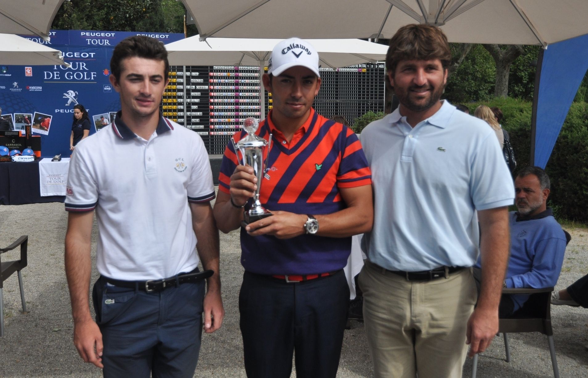 Pablo Larrazábal, al centre i Ivó Giner, a la dreta. FOTO: Pere Fernández