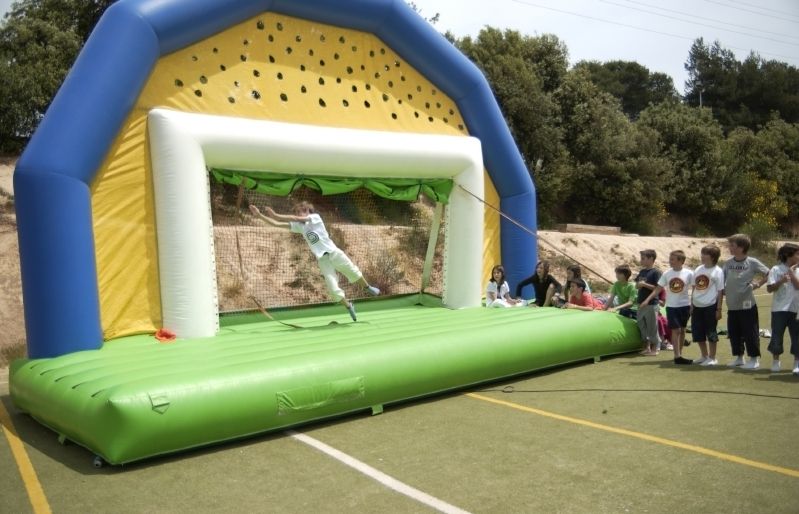 A la festa no hi faltaran els tradicionals inflables. FOTO: Jordi Garcia