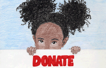 El cartell guanyador del premi estatal d'Illinois per la donació d'òrgans. FOTO: Cedida