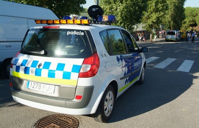 Els operatius de la Policia Local vetllen per la seguretat a Sant Cugat. FOTO: Arxiu 