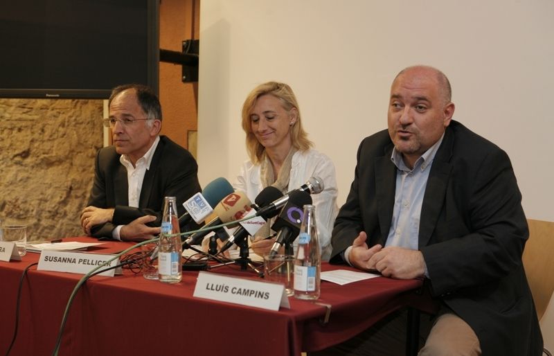 Roda de premsa de presentació de 'Fem un Museu' 2012. FOTO: Artur Ribera