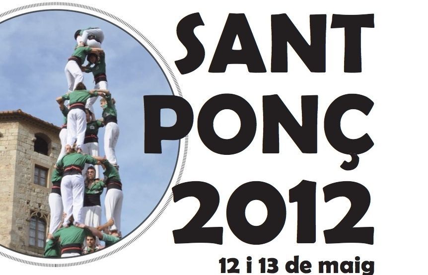 Fragment del cartell de Sant Ponç 2012. FOTO: Cedida