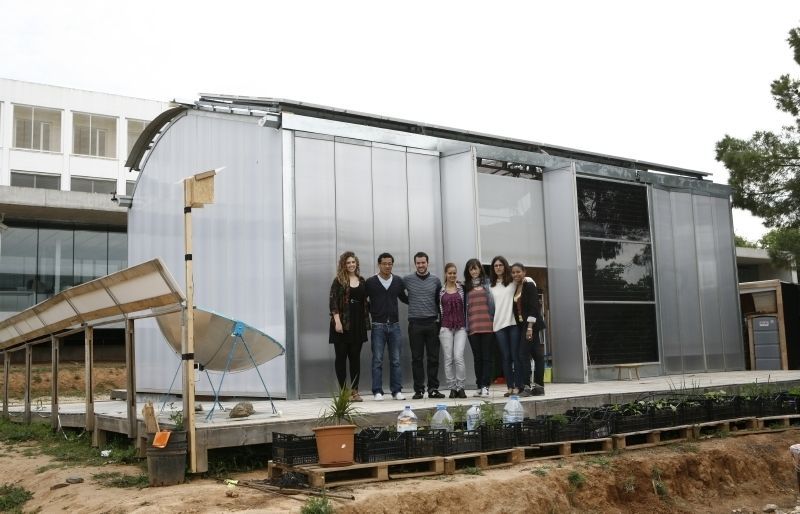 La casa LOW3 és sostenible energèticament. FOTO: Esther Naval