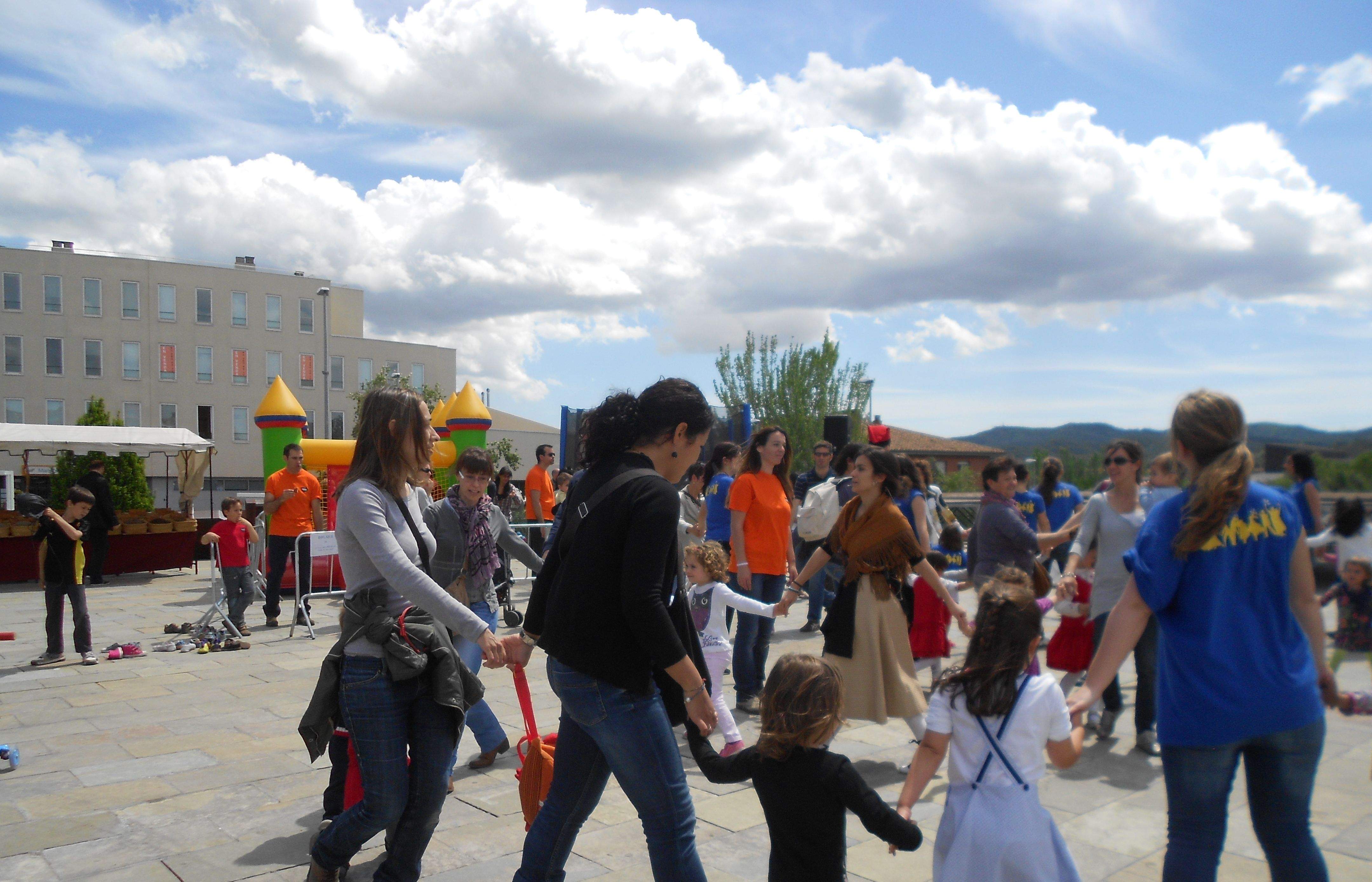 El grup Mediterrània ha estat l'encarregat de dinamitar les activitats del matí, FOTO: Alba Guerrero