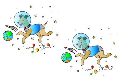 Busca les diferències seguint les indicacions de la pantalla de sota