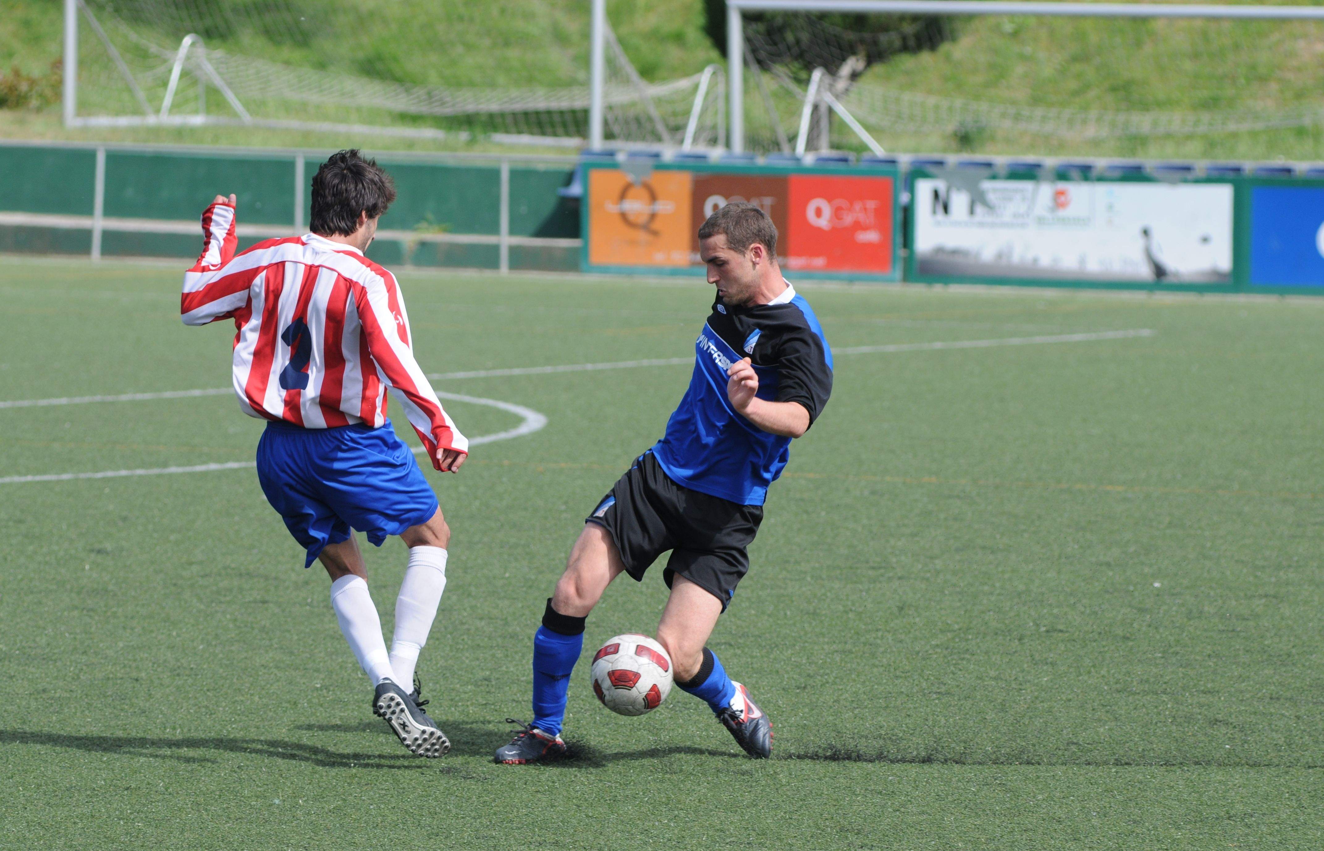 El Junior FC no ha pogut amb el CE Manresa. FOTO: David Fernández