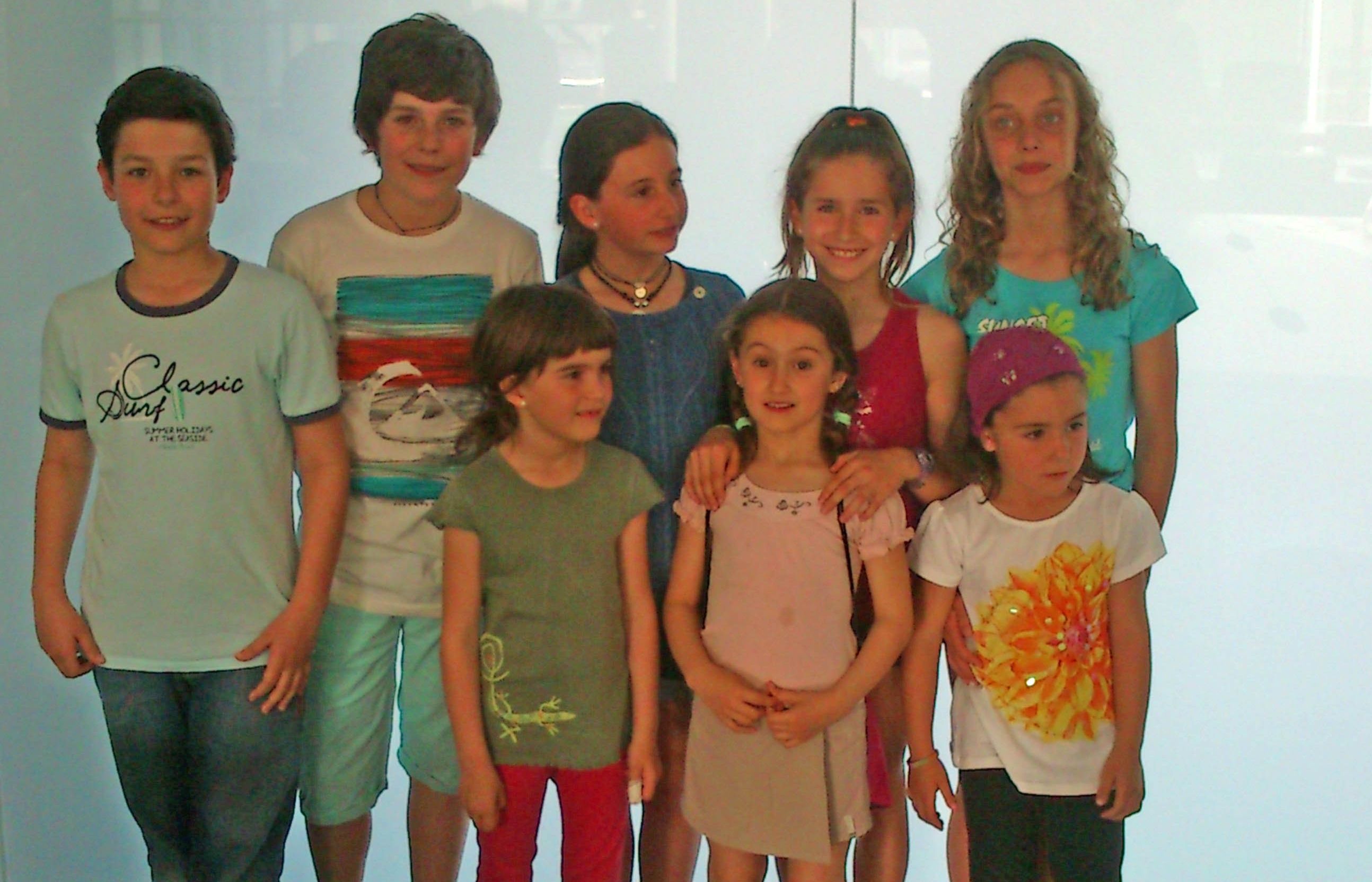 Nou nens i nenes santcugatencs seran protagonistes del musical 'Sonrisas y lágrimas'. FOTO: Cedida