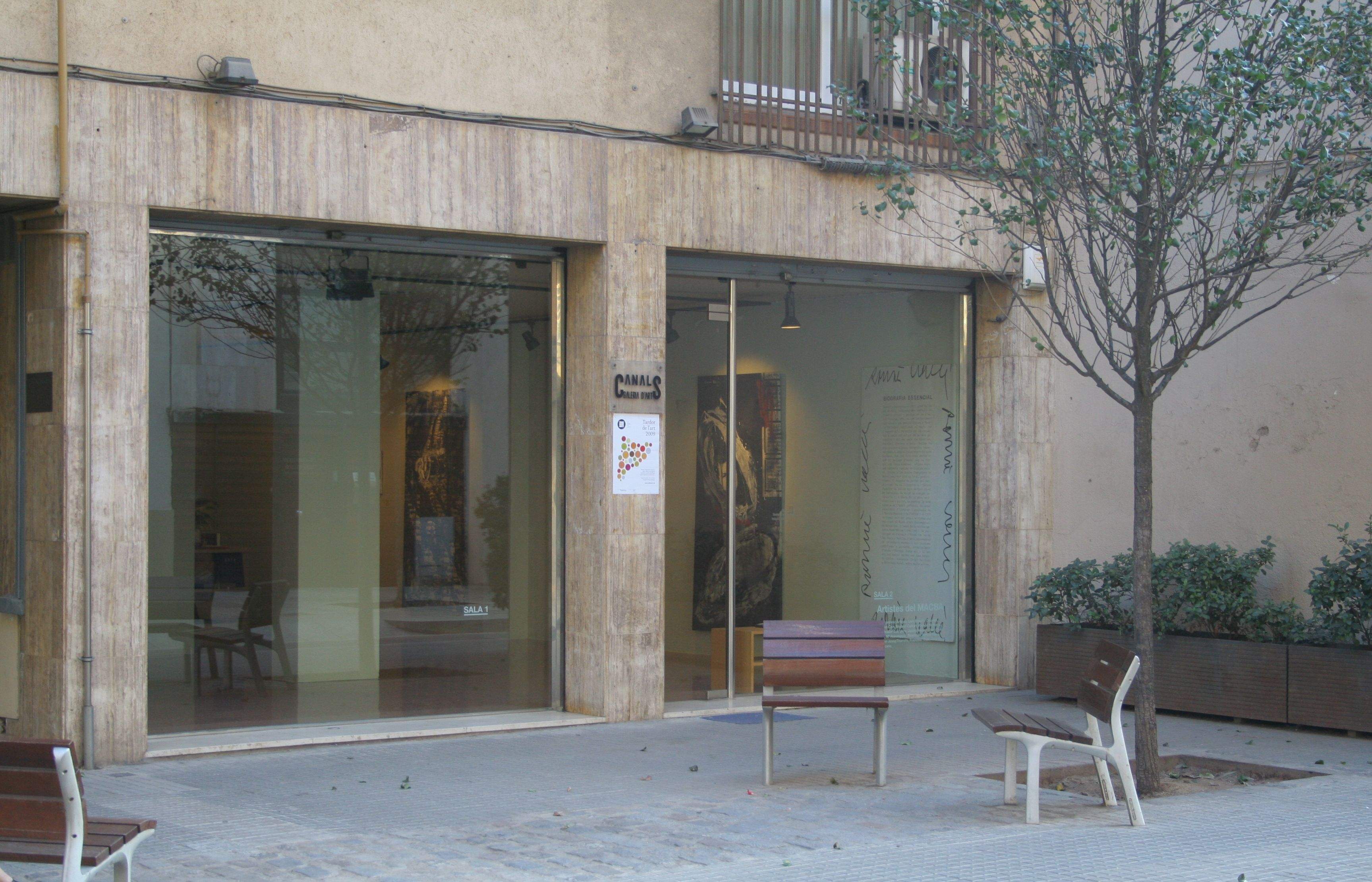 Canals-Galeria d'Art és una de les tres sales professionals de la ciutat. FOTO: Arxiu