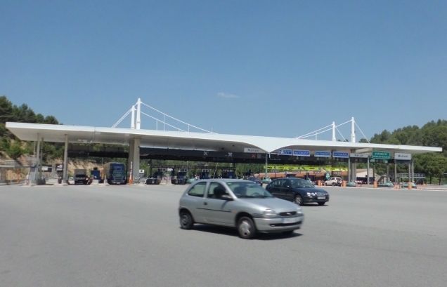 El peatge de les Fonts és la via ràpida entre Sant Cugat i Terrassa FOTO: JR Armadàs