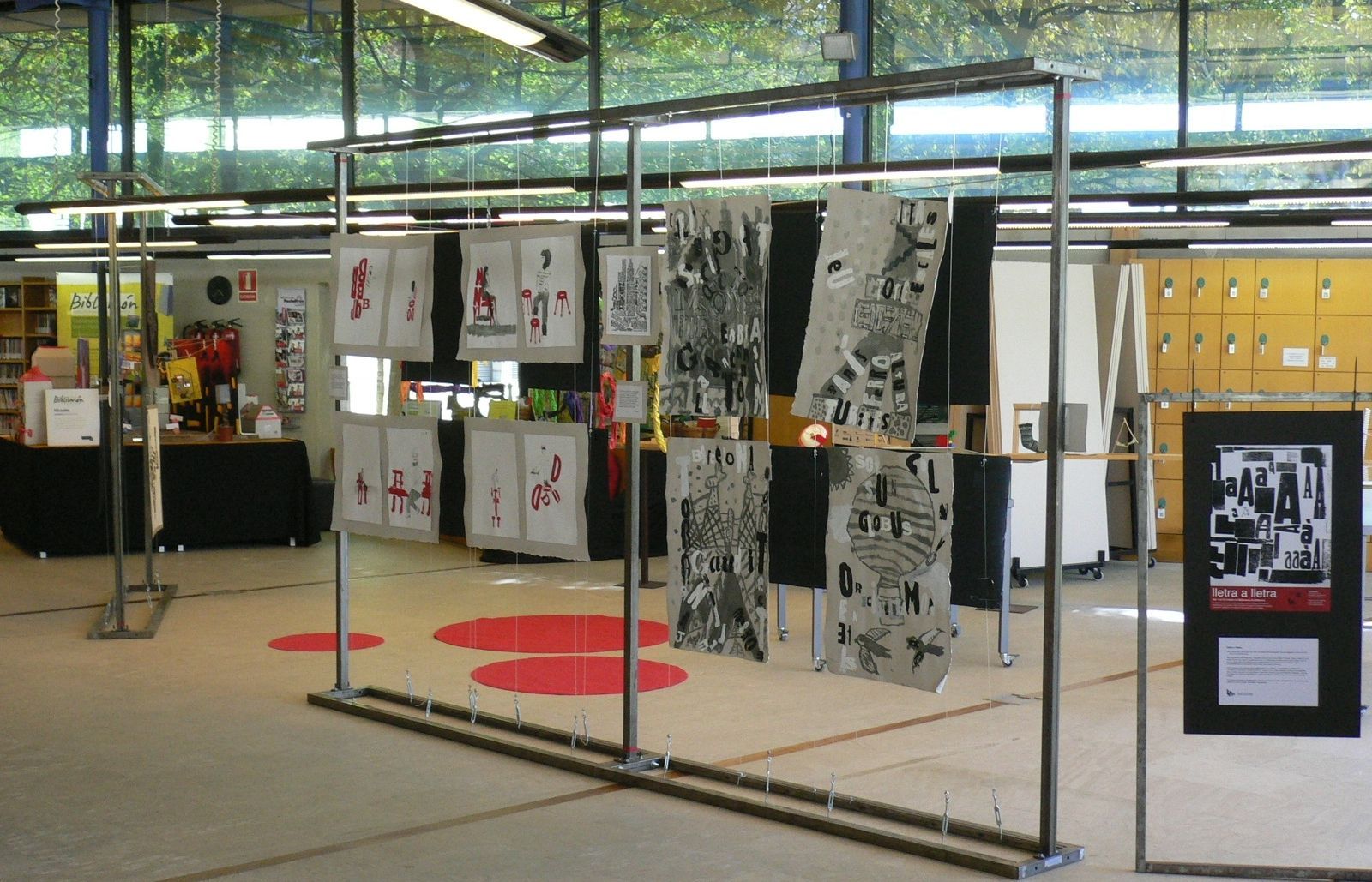 Imatge d'una exposició dels alumnes del Taller. FOTO: Cedida