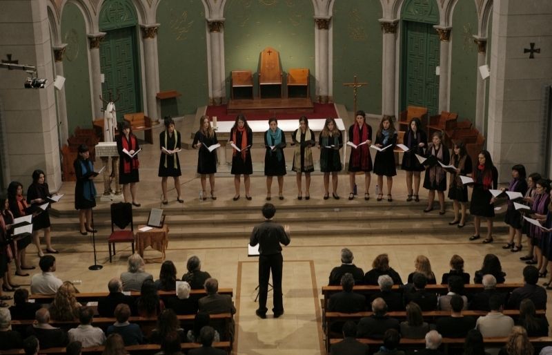 El Cor Aglepta està en la celebració dels seus 10 anys. FOTO: Artur Ribera