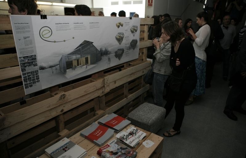 L'explicació del projecte es pot veure a la facultat de l'ETSAV. FOTO: Artur Ribera