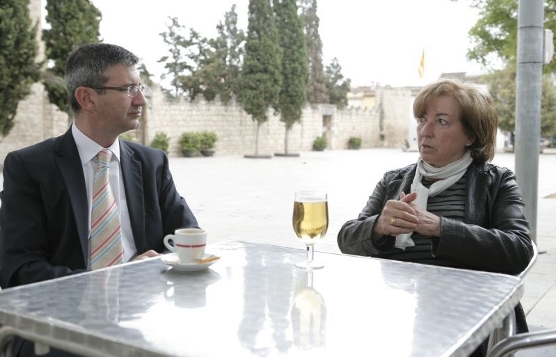 Imma Pueyo fa més de 30 anys que és professora d'art. FOTO: Artur Ribera