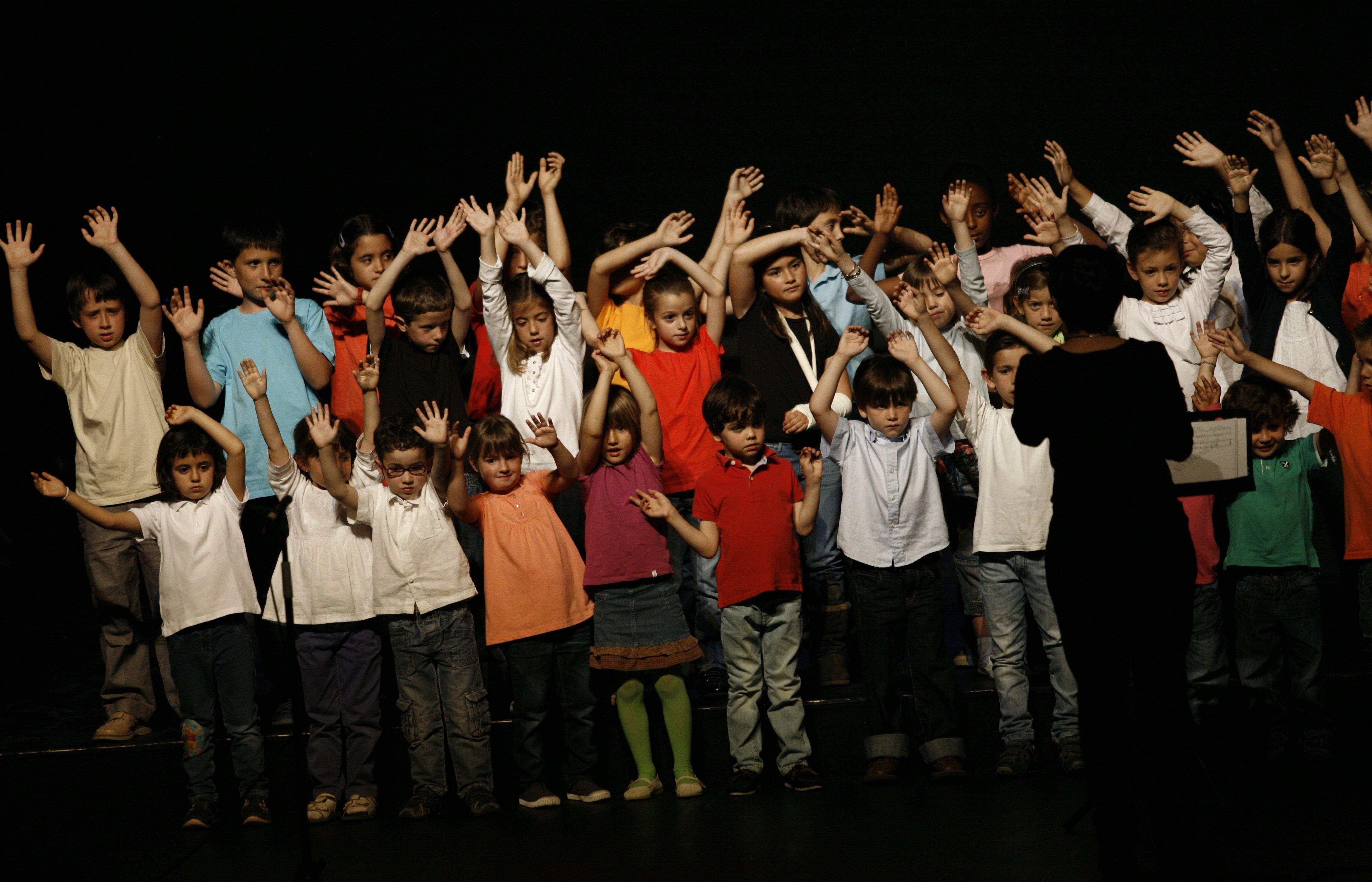 L'escola Coral també va actuar en la celebració FOTOL: Esther Naval