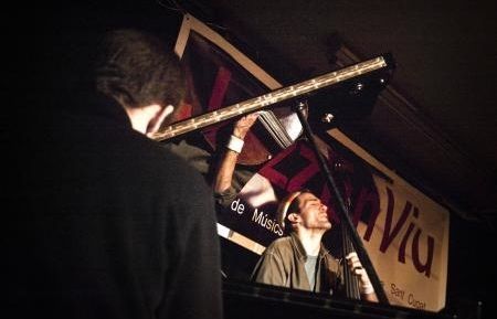 David Mengual Free Spririts Big Band en una de les seves actuacions. FOTO: Artur Ribera