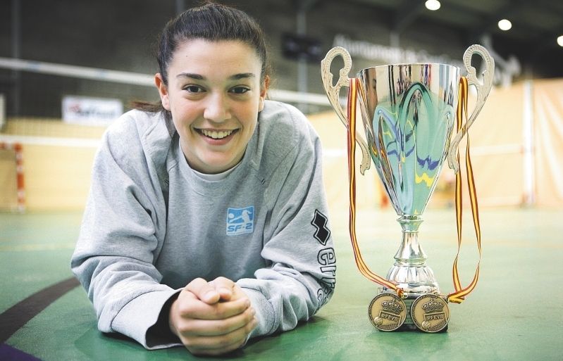 Clàudia Martínez ha tancat una temporada perfecte, amb uns números espetaculars. FOTO: Arttur Ribera