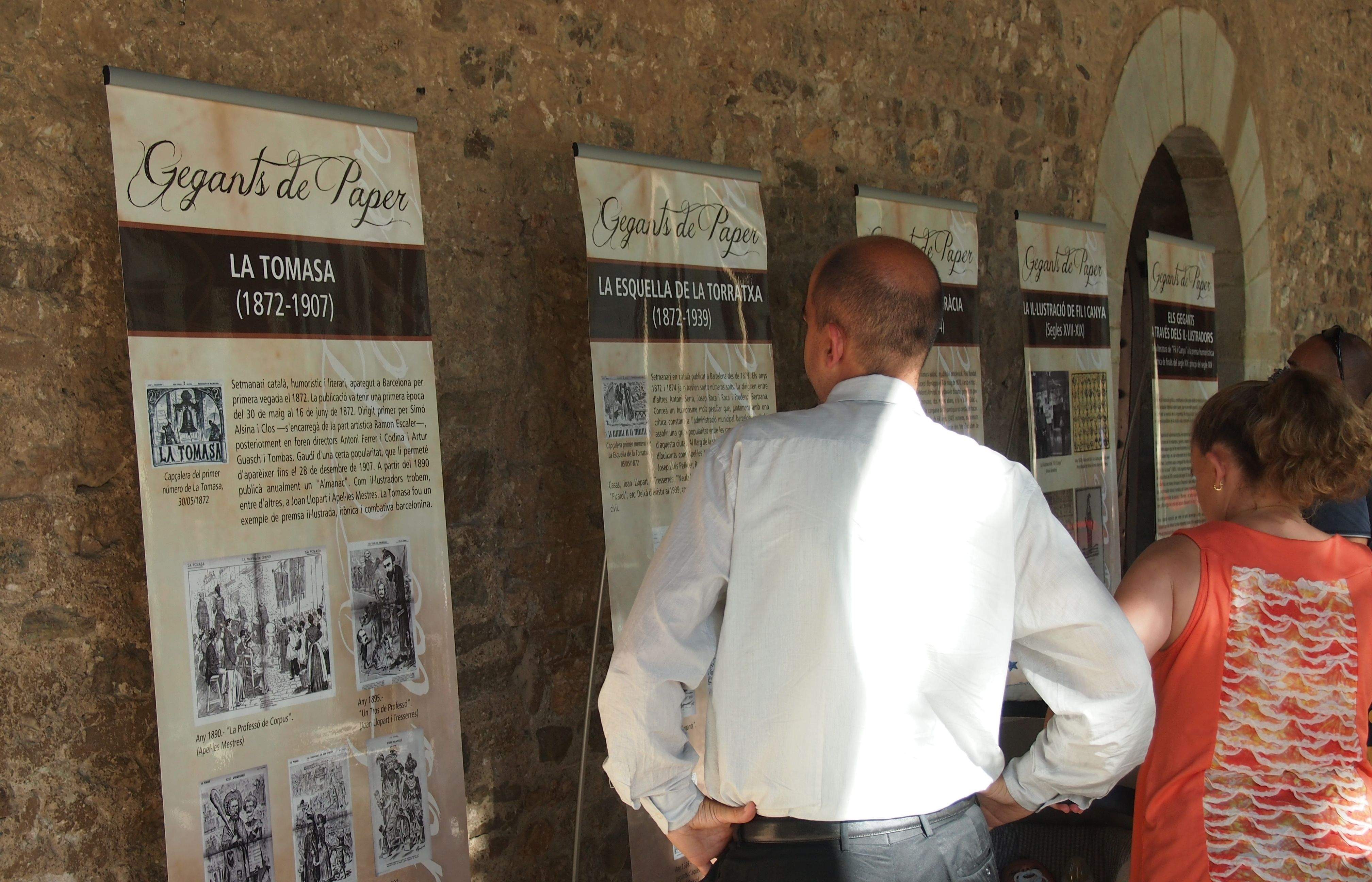 La mostra compta de nou plafons. FOTO: C.Caballé