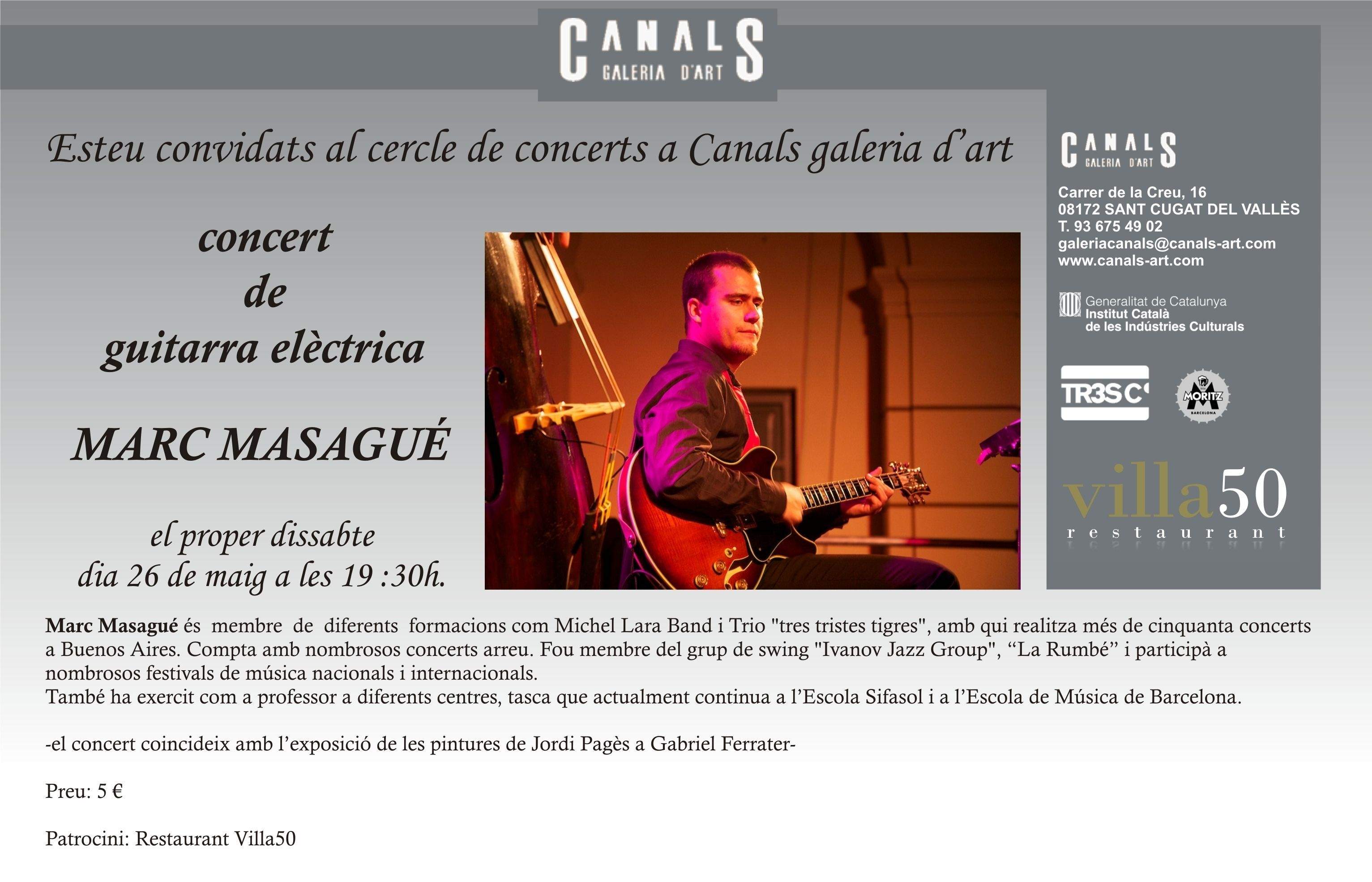 Fragment del cartell del concert. FOTO: Cedida