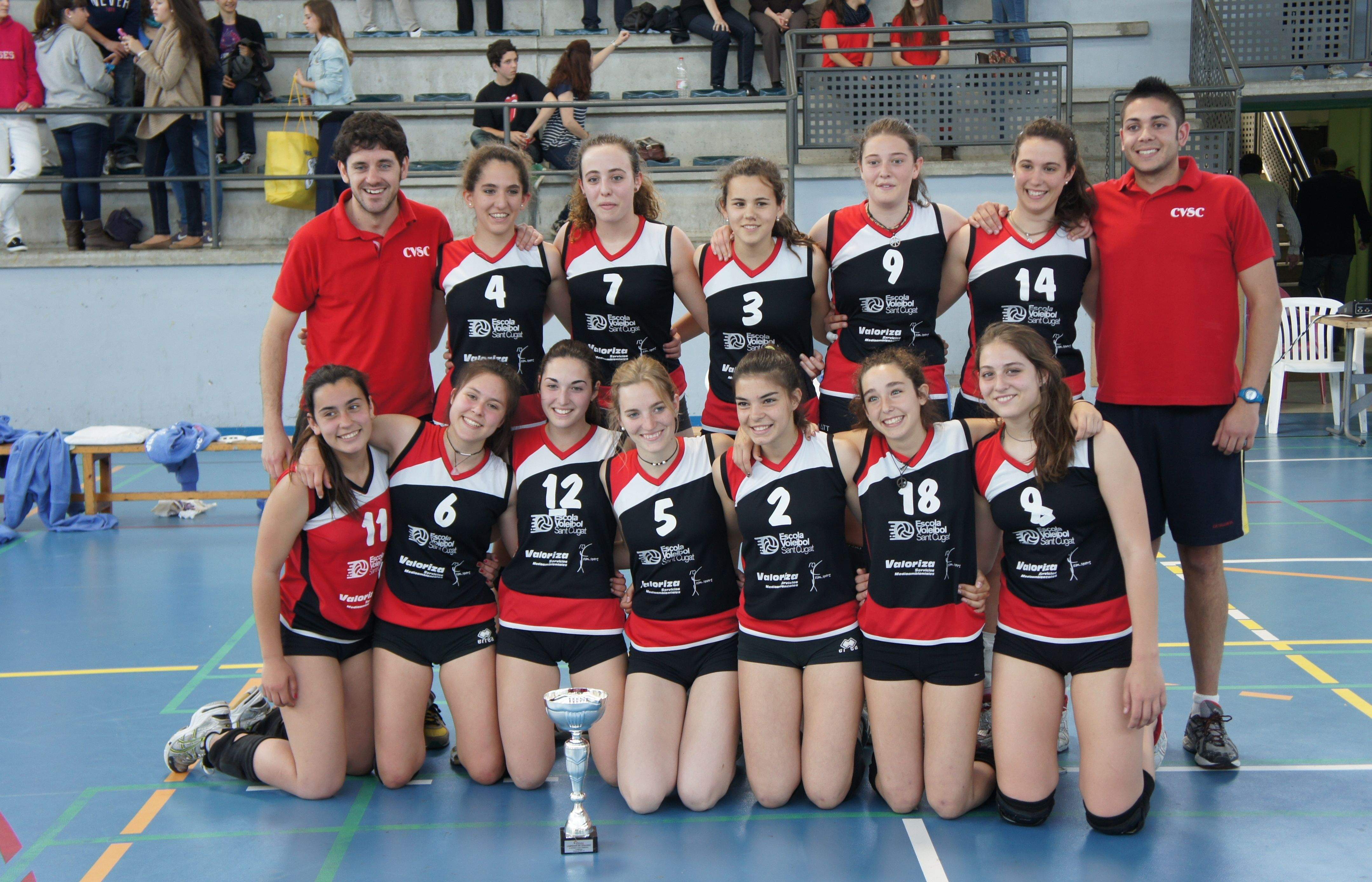 Les cadets del CV Sant Cugat jugaran la final aquest diumenge, a les 12 hores