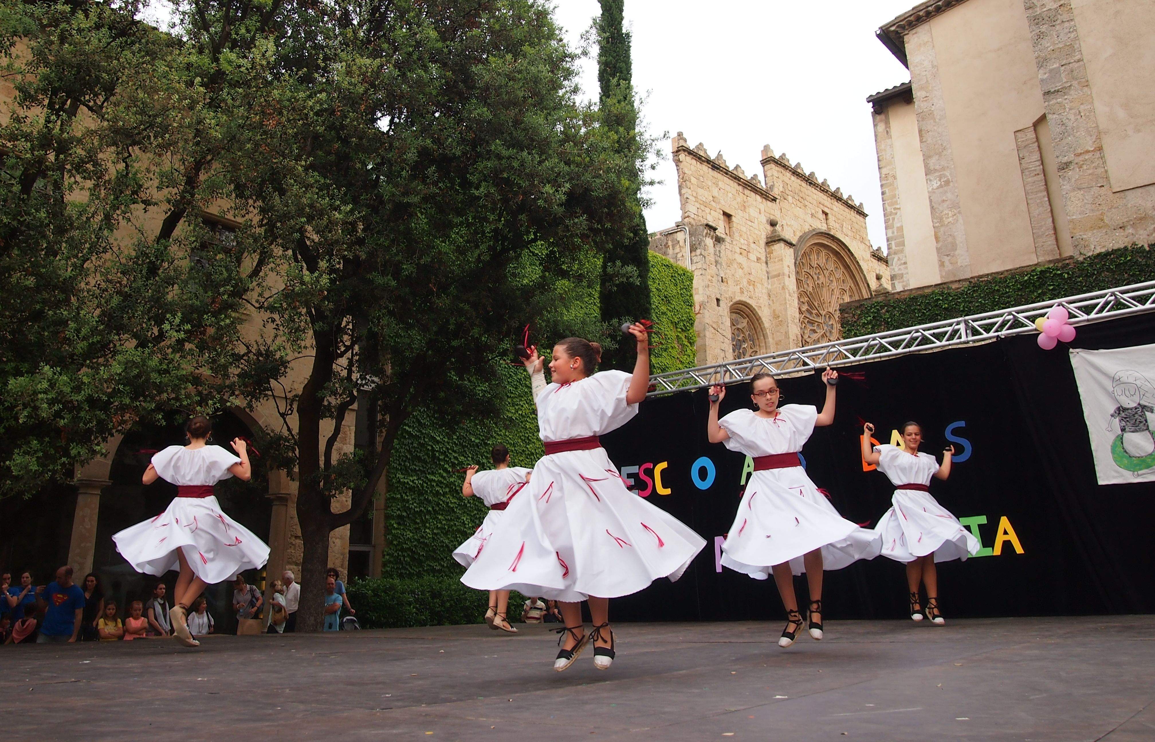 Les mitjanes van posar ritme a la tarda. FOTO: C.Caballé