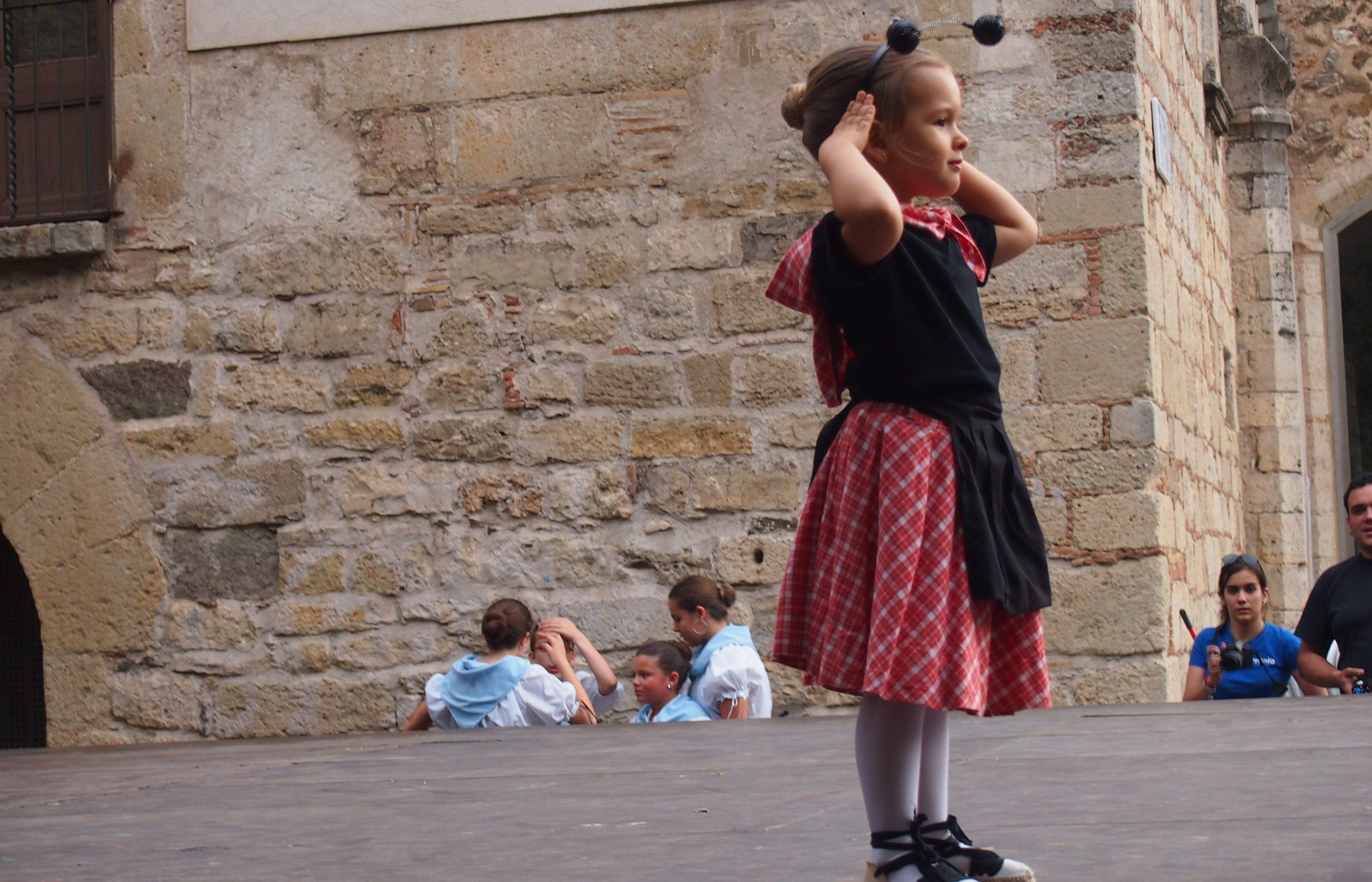 Les 'formiguetes' van protagonitzar el moment més dolç. FOTO: C.Caballé