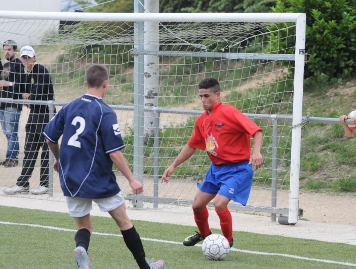 Quique, autor del segon gol. FOTO: David Fernández