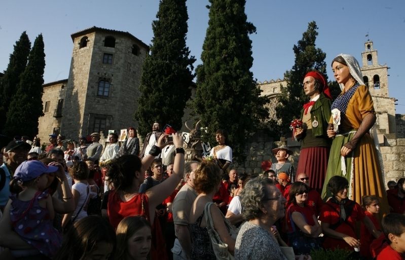 Els Geganters seran els pregoners de la Festa Major coincidint amb el seu 25è aniversari. FOTO: Esther Naval 