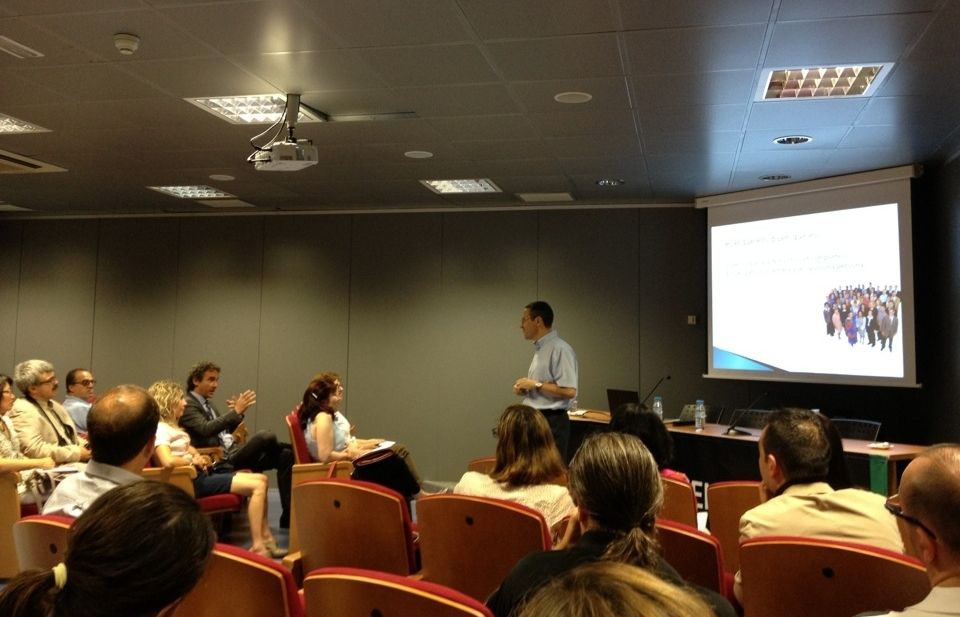 Francesc Quer al SC Trade Center. FOTO: Laura Grau