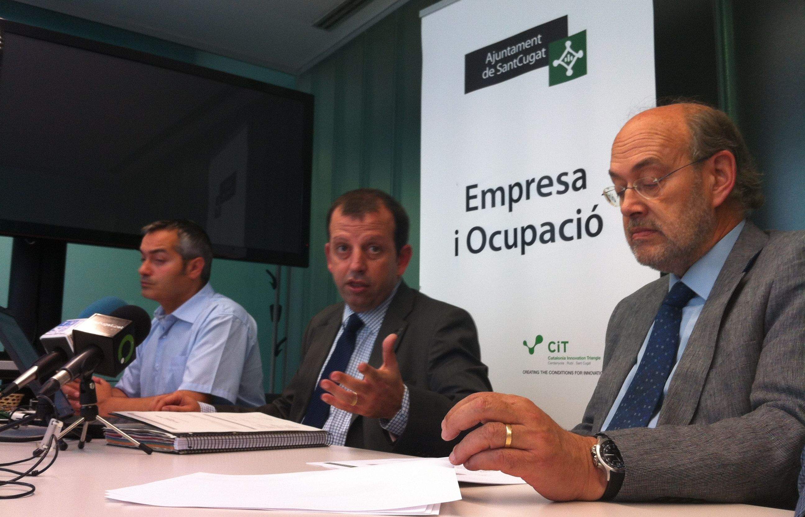 Carles Brugarolas fa balanç de l'OAE FOTO: JR Armadàs