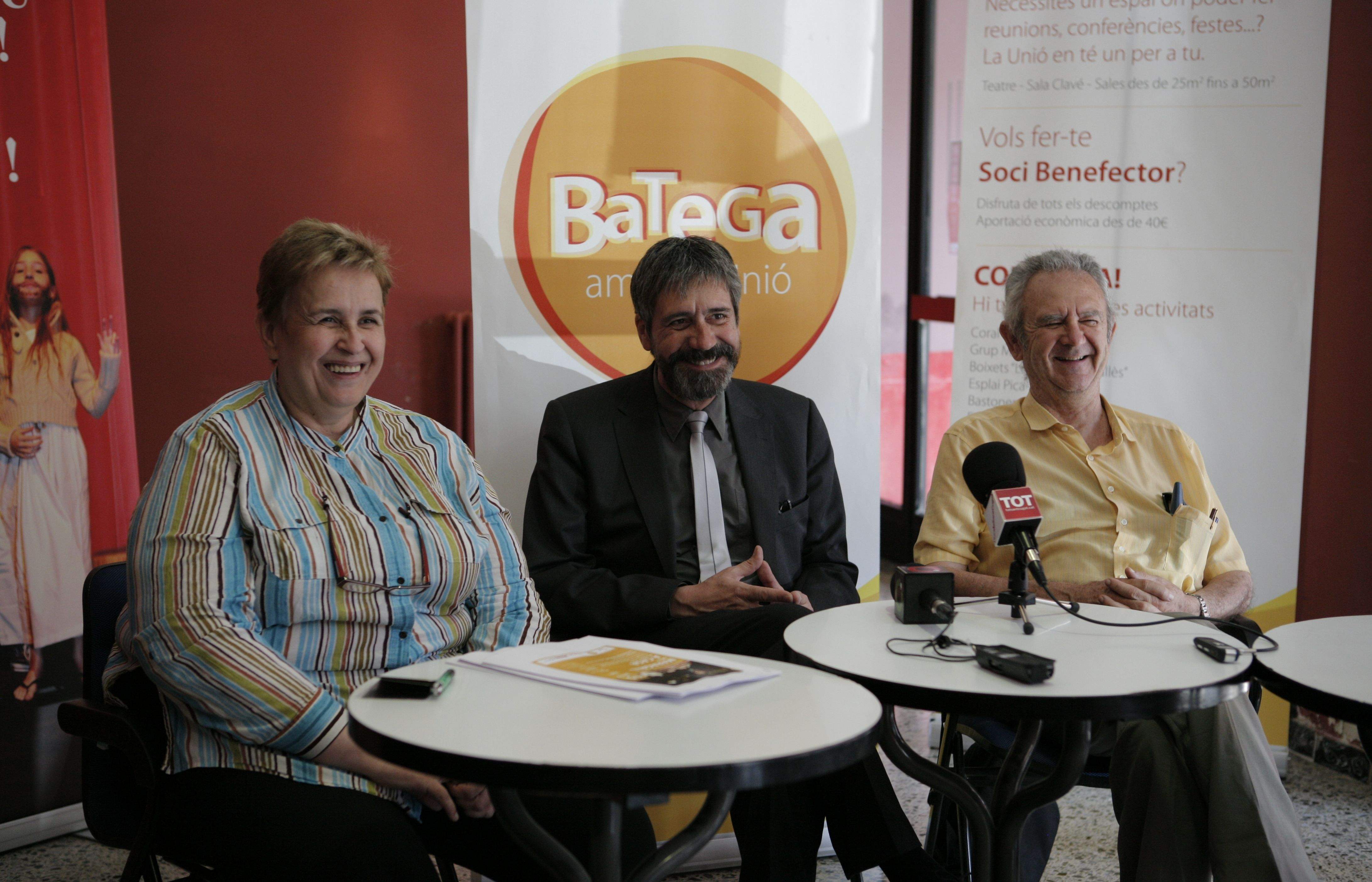 Presentació de 'Maragall a casa' a La Unió. FOTO: Artur Ribera