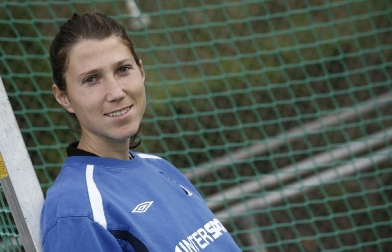 Júlia Menéndez ha jugat sempre al Junior FC, el club de la seva vida. FOTO: Esther Naval