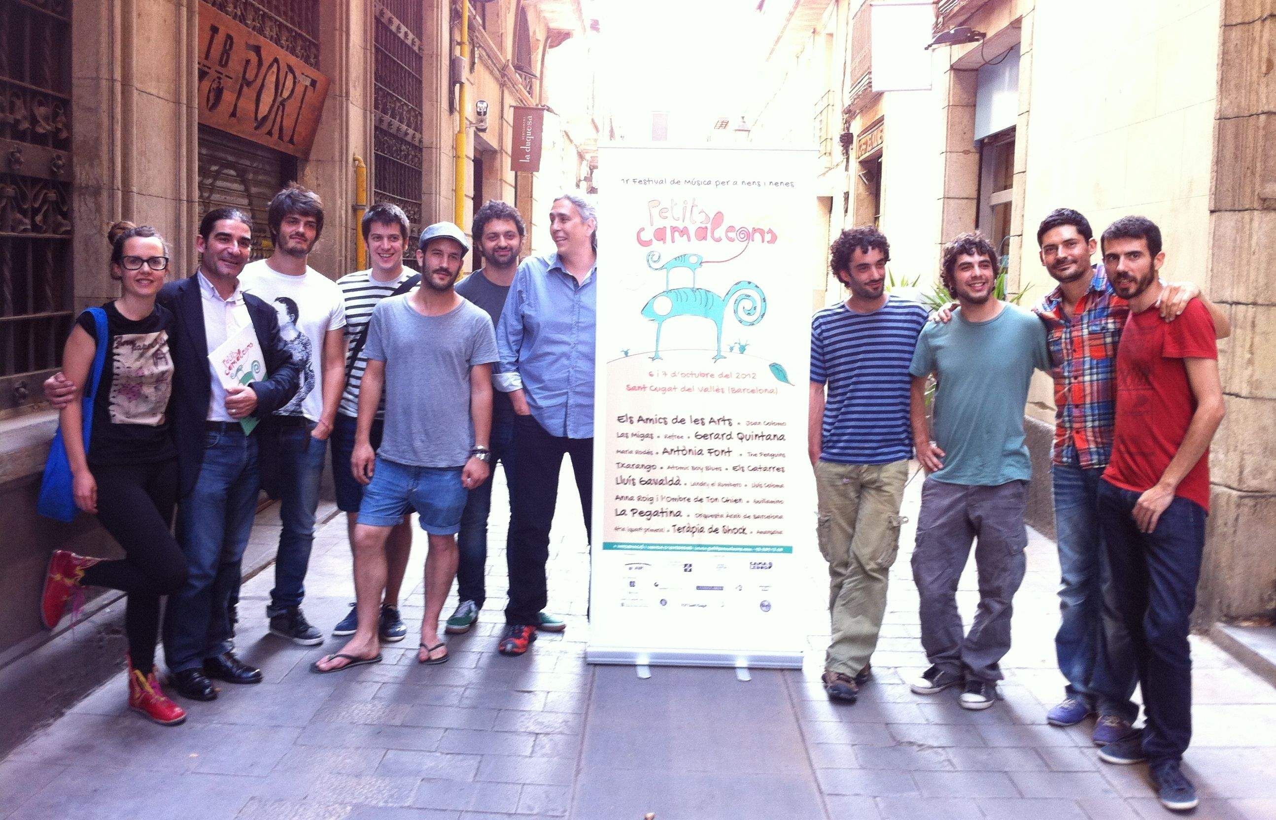 Prèviament, s'havia presentat a Barcelona. FOTO: Josep M.Vallès