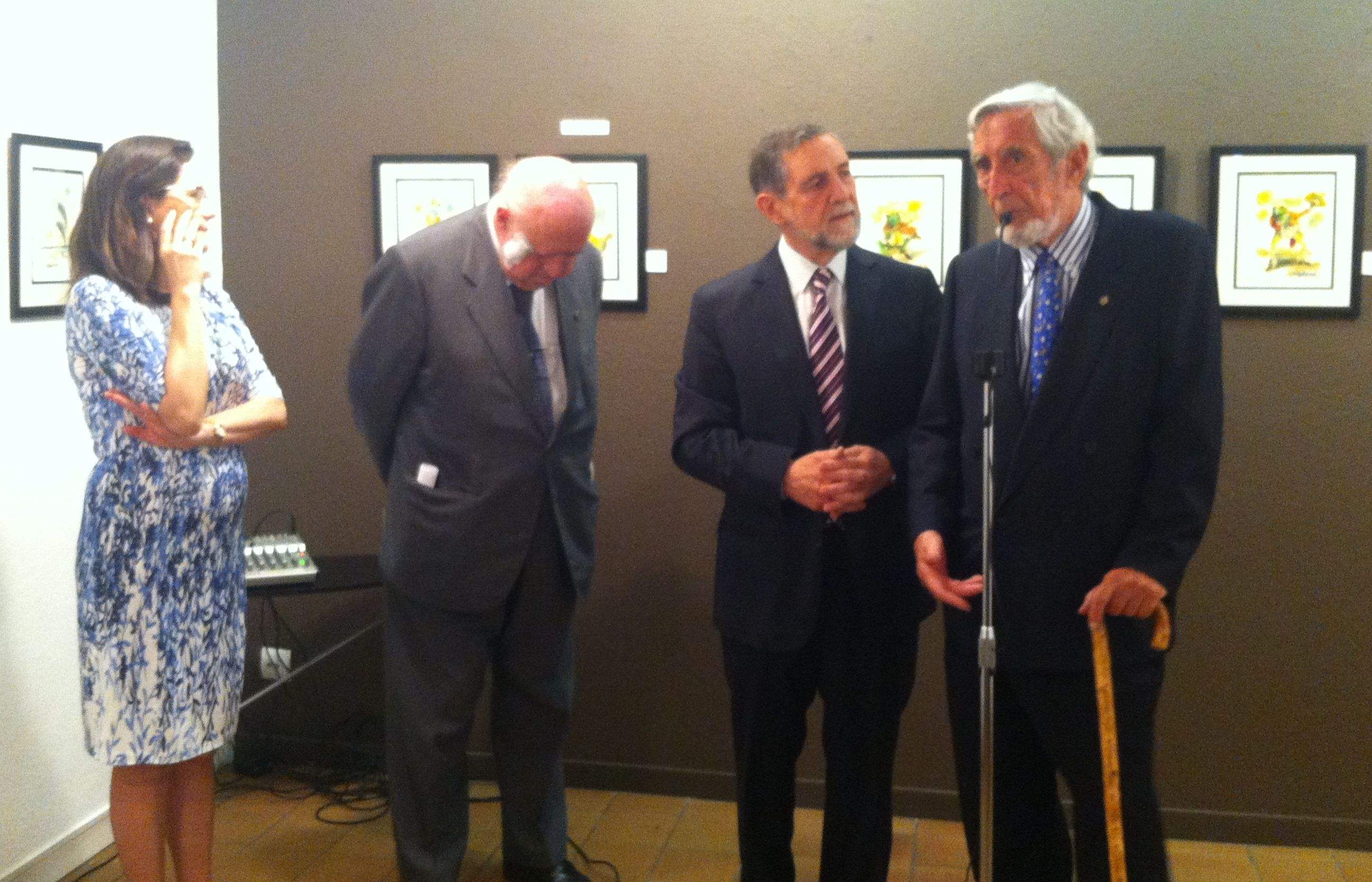 80 dibuixos de Moré es poden visitar fins el 4 de juliol a la Sala Rusiñol. FOTO: Anna Mira