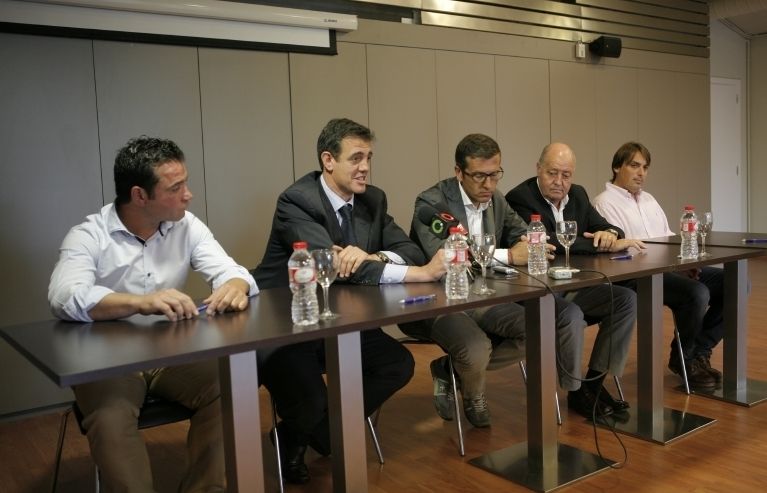 Paco Carballo, Sergi Renieblas, Miquel Ranera, Joan Soteras i Javi Pérez